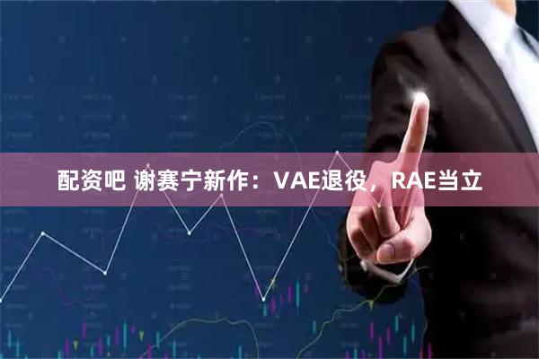 配资吧 谢赛宁新作：VAE退役，RAE当立